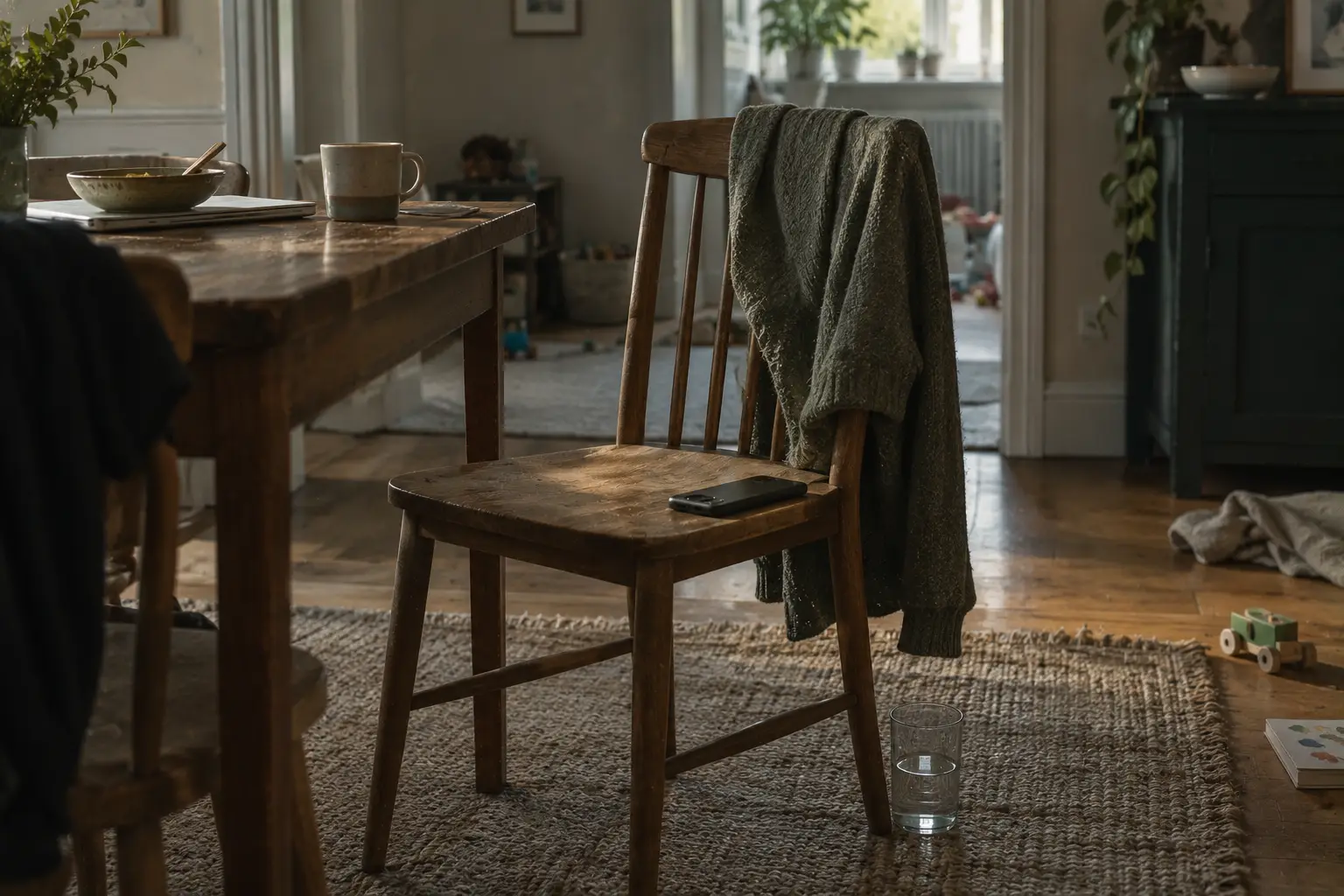 Attempt twenty-seven: an ordinary chair in an ordinary room, in the middle of an ordinary afternoon