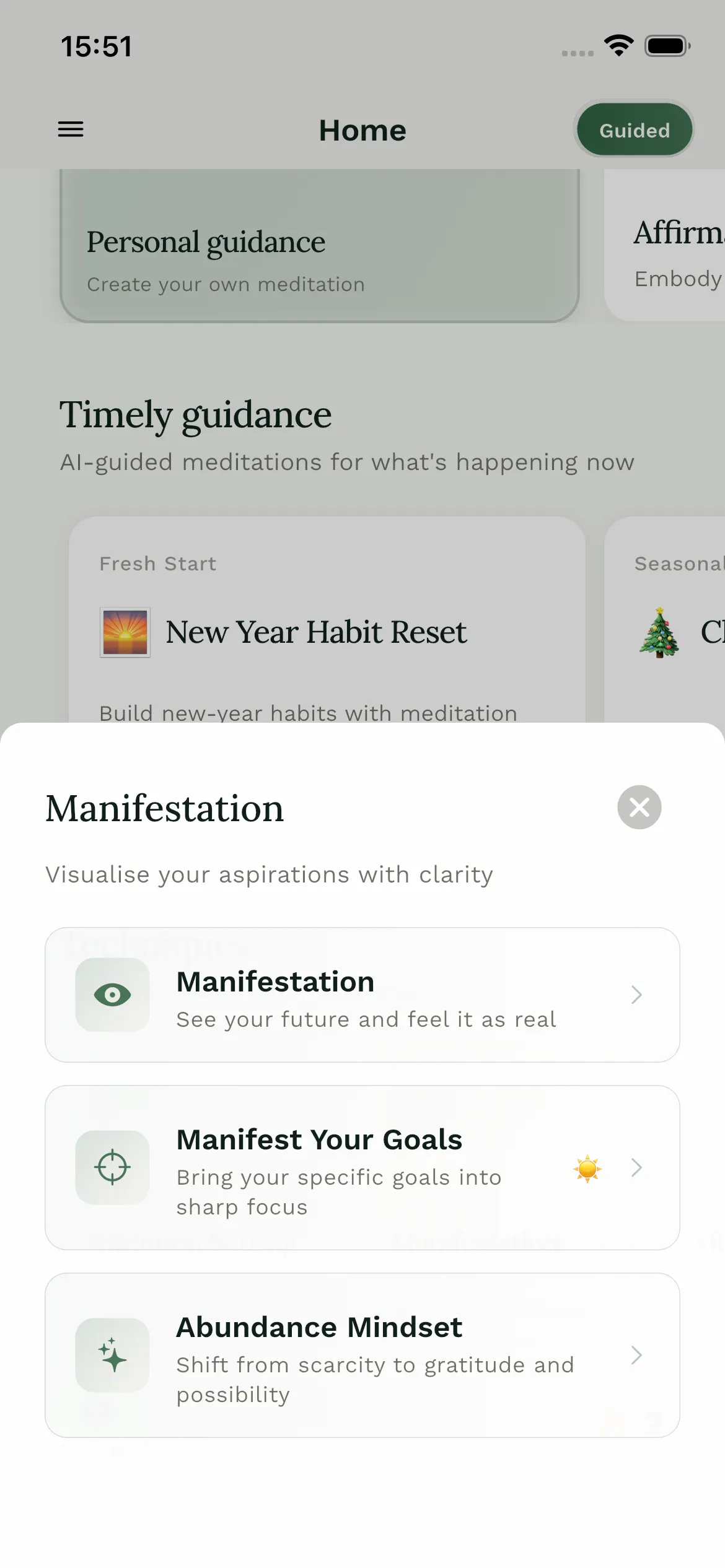 StillMind manifestation variants — manifestation, manifest goals, abundance mindset